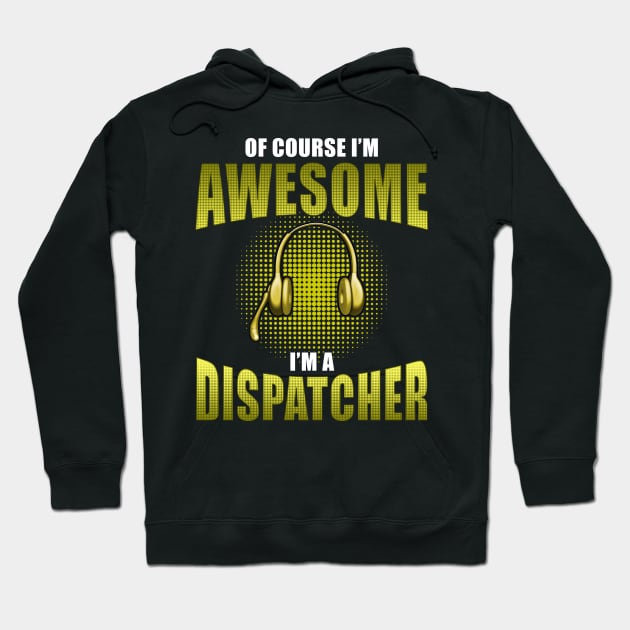 Awesome 911 Dispatcher Gift Hoodie by guitar75